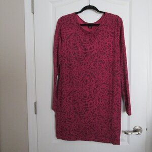 printed pattern tunic top